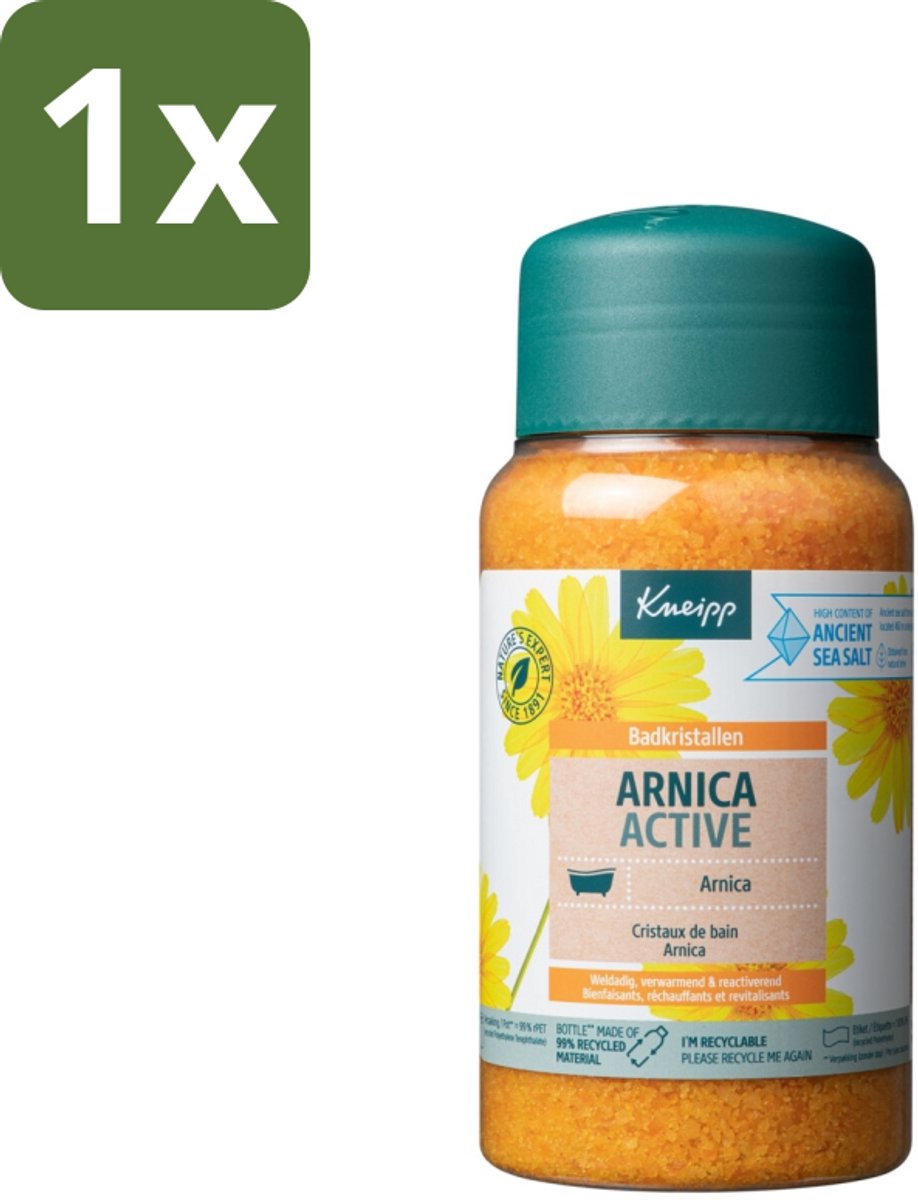 Kneipp - Badzout - Badkristallen - Muscle Relaxation - Arnica - 600 g - 1 stuk