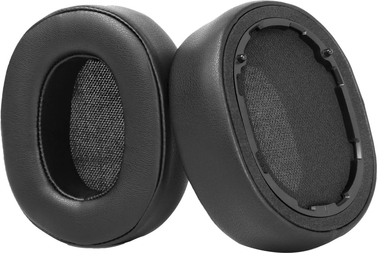 Vervangende Oorkussens Teufel Real Blue NC (2021) - Echte leer en memory foam - Comfortabel en duurzaam - ShopVlot