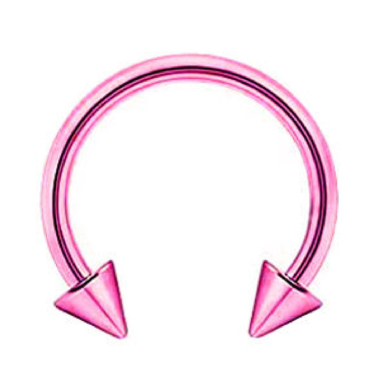 Piercing - Roze - Septum | Barbell | Spike