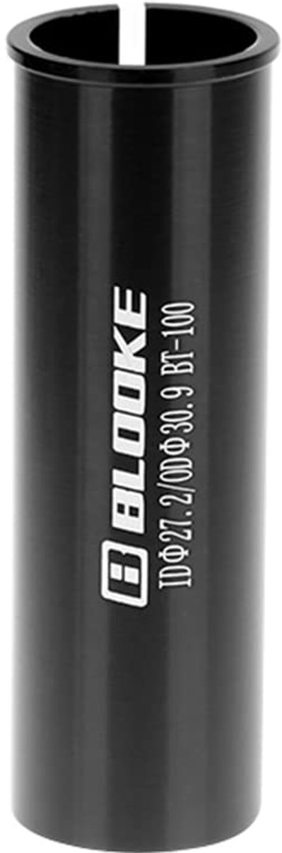 Fiets zadelpen adapter van aluminium, 27.2 mm tot 30.9 mm