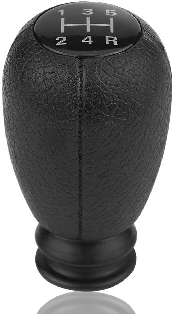 Versnellingspook 5 Versnellingen - Ergonomische ABS Kunststof - Zwart - Verbeterd rijcomfort - ShopVlot