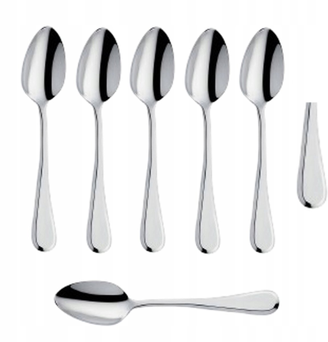 Amefa Drift Set: 6 Kleine Koffielepels Roestvrij Staal 11,7 cm