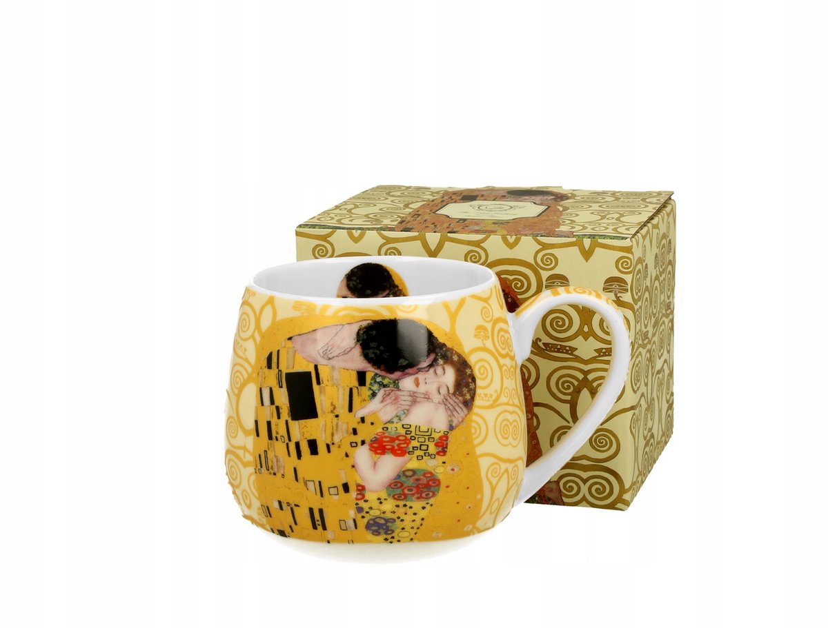 Klimt The Kiss Mok 430ml - Elegante porseleinen mok