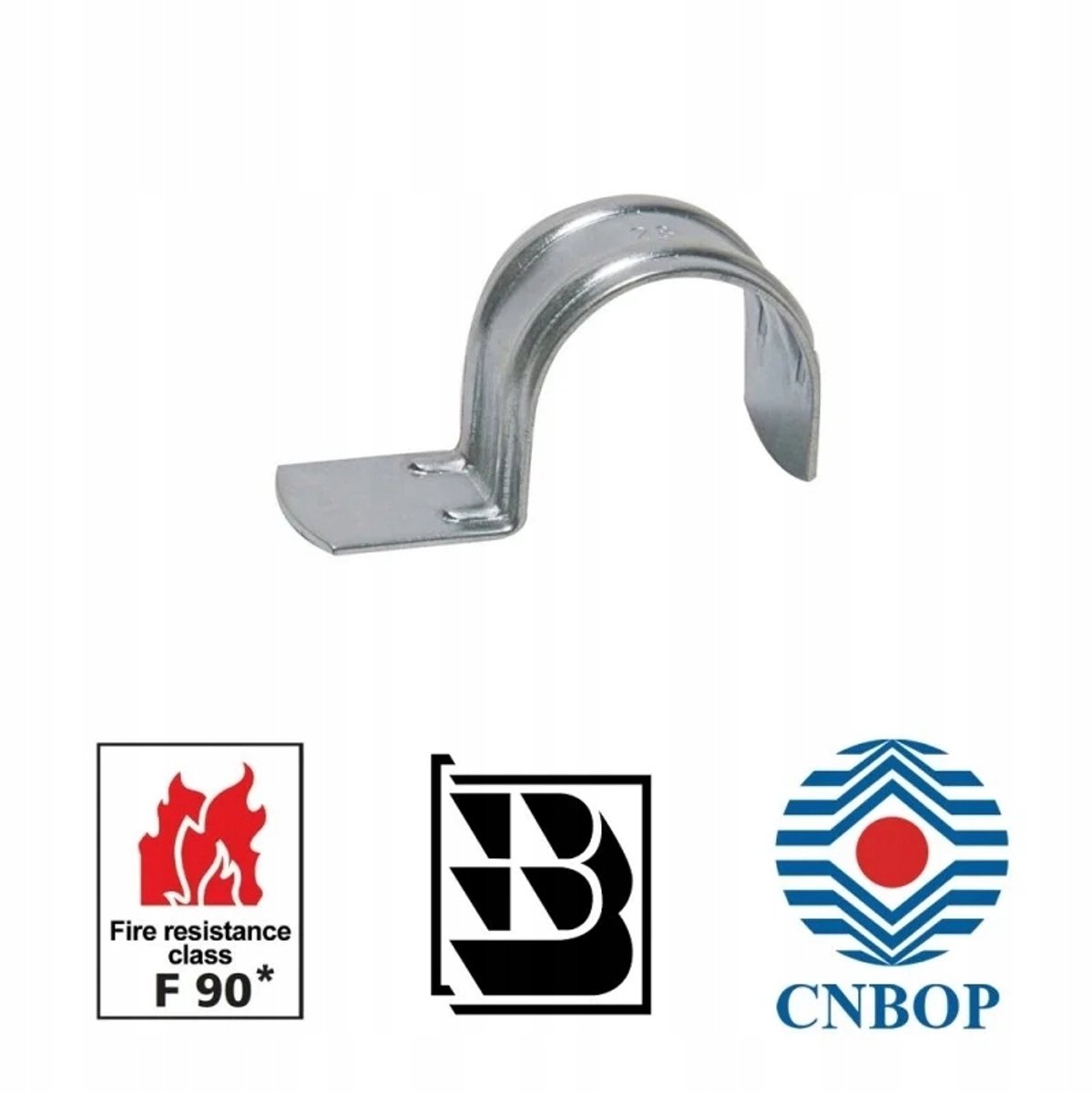 Stalen PEX-klem 28mm voor leidingen en buizen, 100 stuks