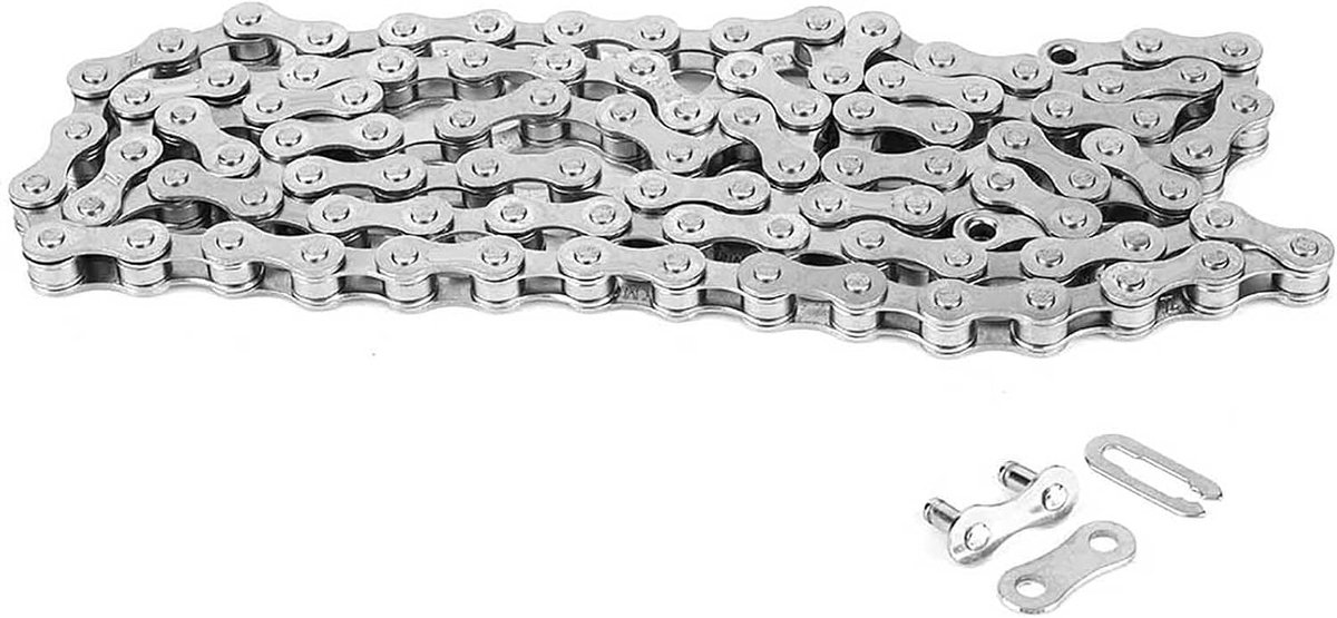Fiets Ketting 104 Schakels - RVS Mountainbike Ketting - Geschikt voor Diverse Fietsen - Betrouwbare Vervangingsoptie - ShopVlot