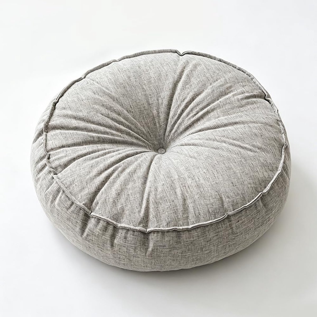 Round Outdoor Seat Cushion Diameter 45 cm Comfortable Floor Cushion Weatherproof Waterproof for Patio, Balcony and - ShopVlot