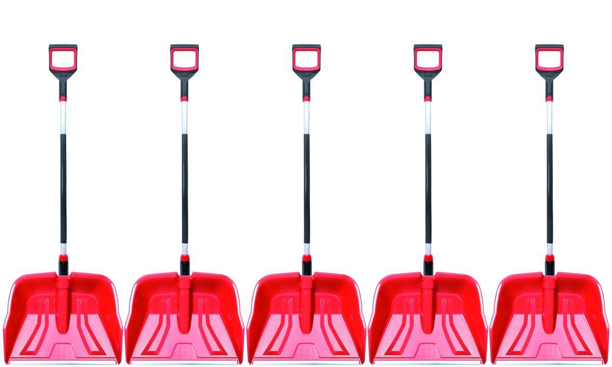 5x Ergonomische Sneeuwschop 55cm - Duurzaam en Efficiënt Sneeuwruimen