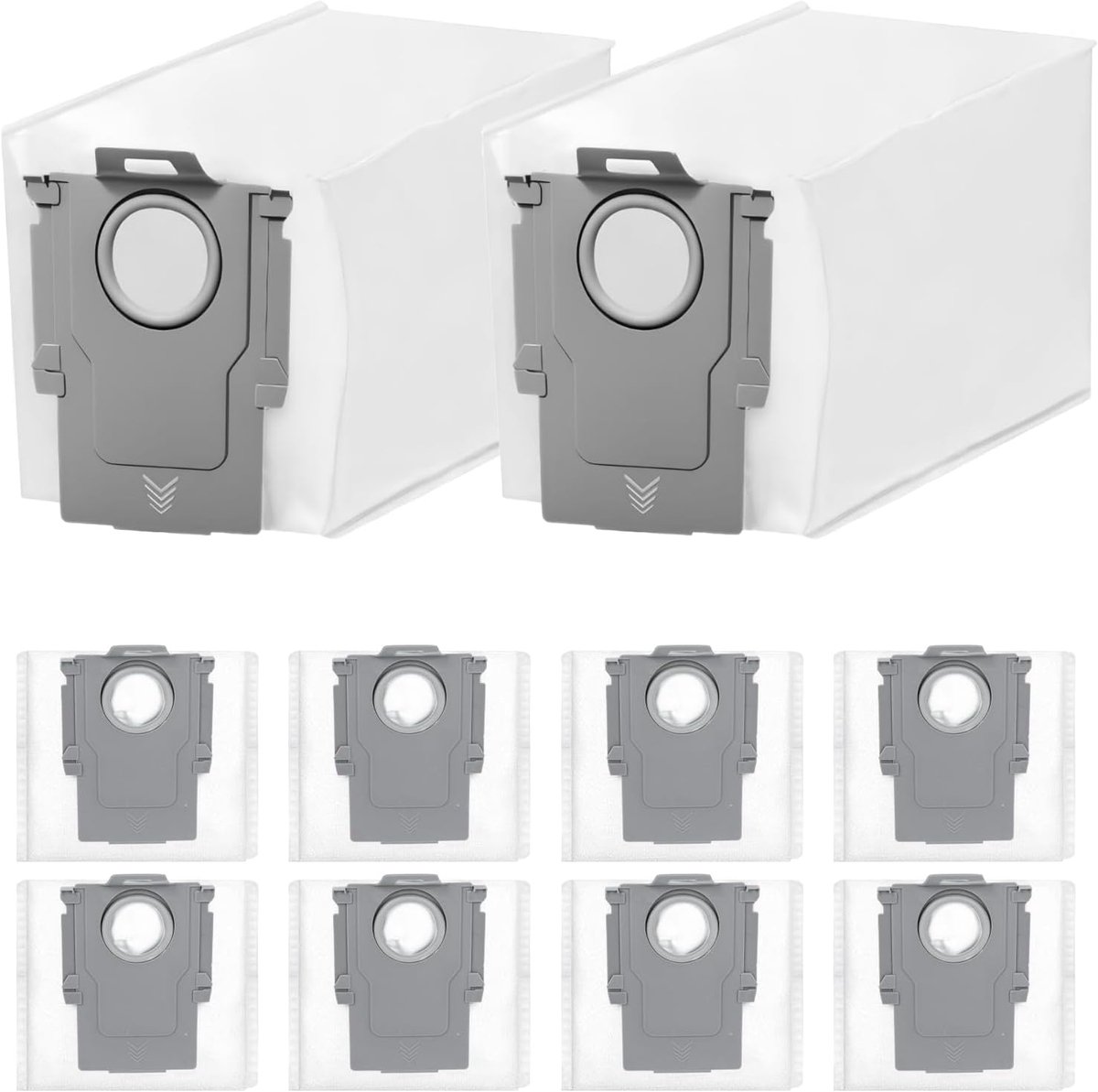 10pcs Qrevo Dust Bags for Roborock Bags for Roborock Qrevo Bag, Extraction Station/Qrevo S/Qrevo Curv/S8 MaxV - ShopVlot