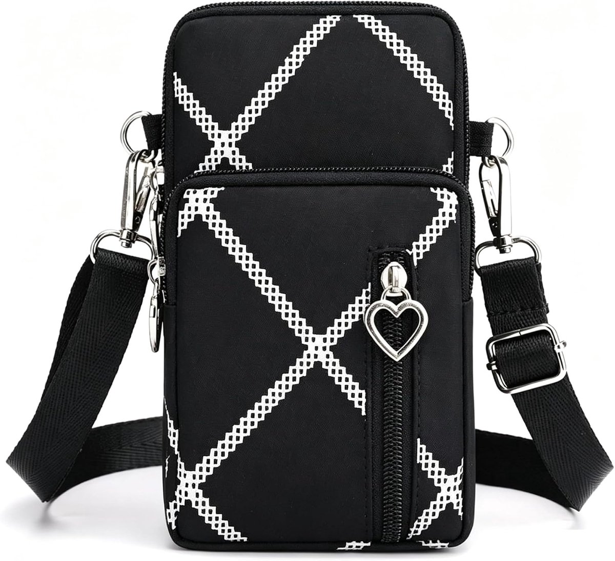 Mobiele telefoon tas voor vrouwen - kleine crossbody tas - multifunctioneel - ideaal voor hardlopen - ShopVlot