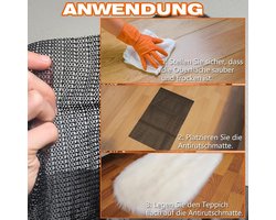 LUSEE Non-slip Mat for Carpet, 60 x 150 cm, Non-Slip and Thin PVC, Non-Slip Mat Carpet Stopper, Stopper for Carpet - ShopVlot