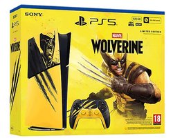 PlayStation 5 Digital Edition - Slim - Marvel's Wolverine Limited Edition Image
