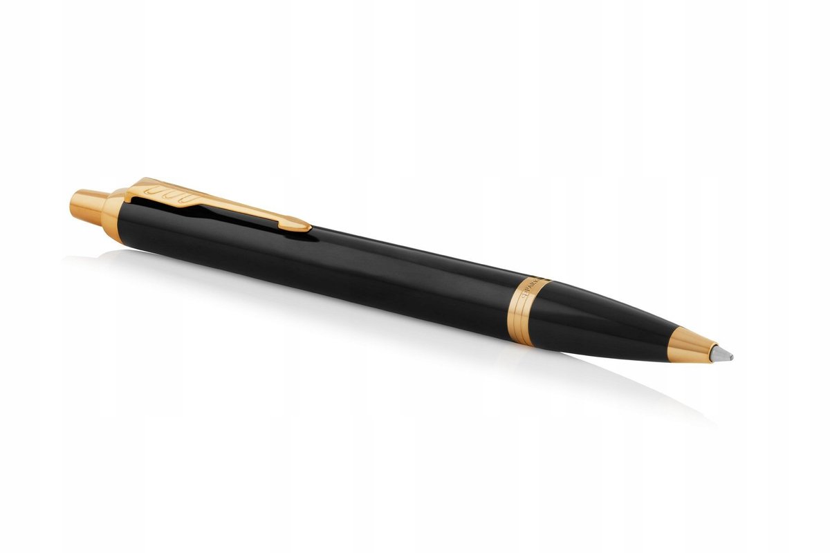 Parker IM Zwart Verguld met Gravering - Uniek Cadeau