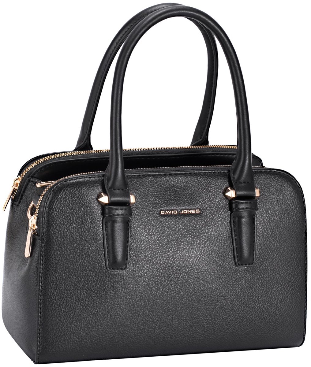 David Jones kunstlederen handtas Mette - Dames - Zwart