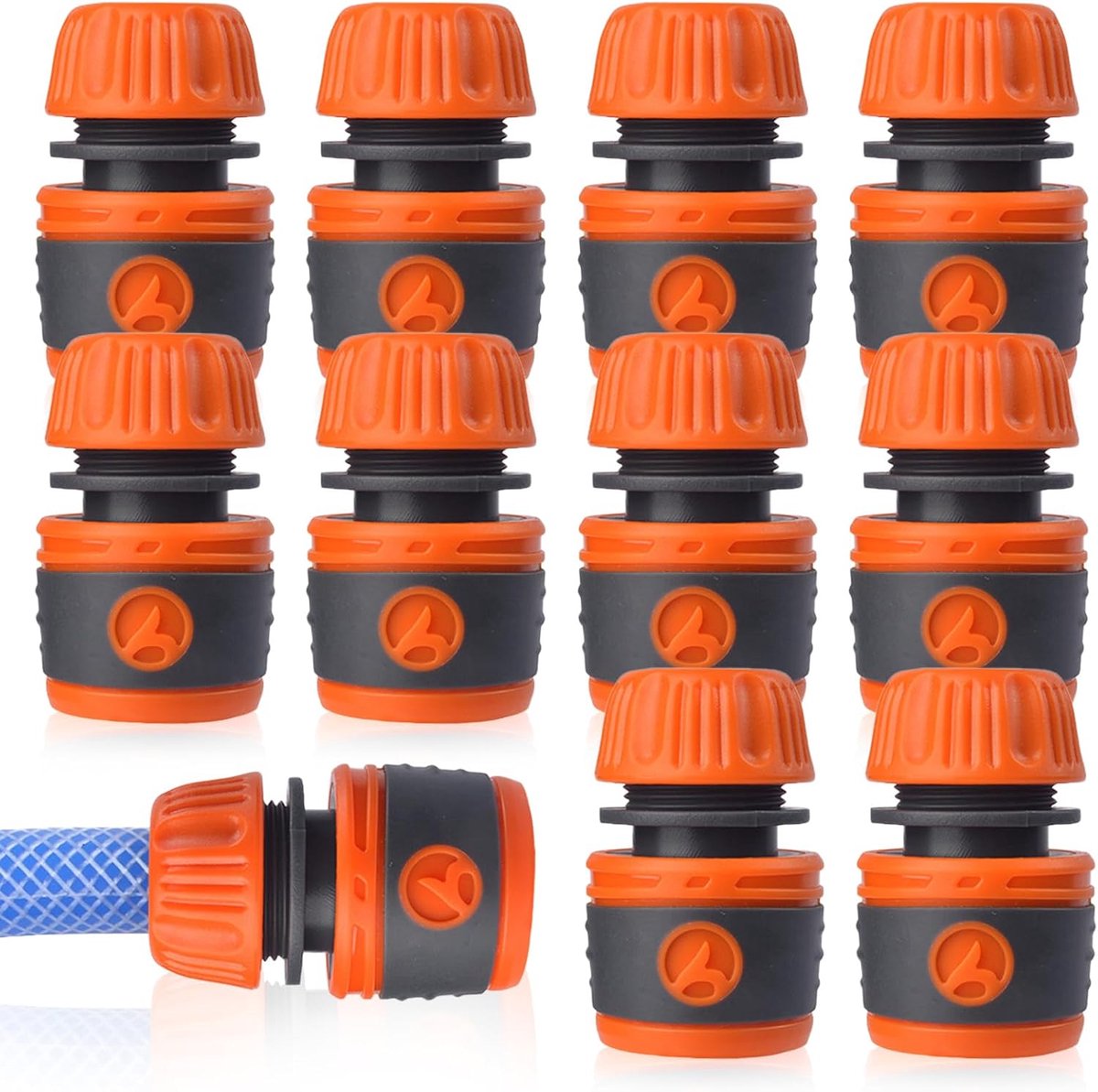 10 stuks tuinslangaansluiting eindstuk tuinslang 1/2 inch aansluiting voor tuinkranen tuin- en woonaccessoires, snel en flexibel