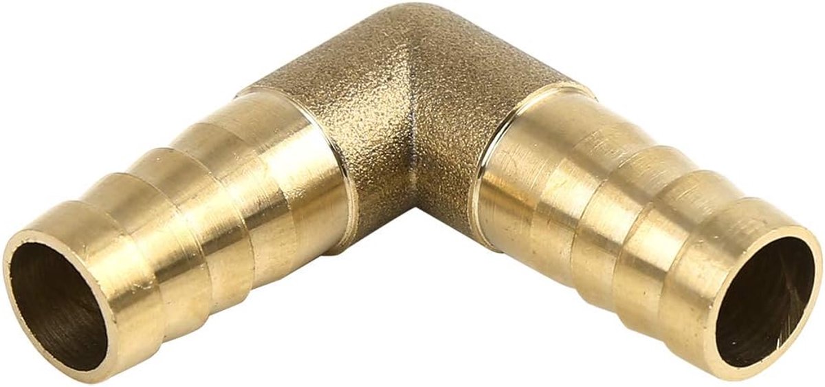 sourcing map 12 mm messing slangpilaar elleboog 90 graden buitenaansluiting voor lucht water gasolie