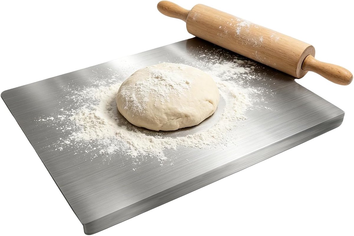 snijplank, 40 x 30 cm, keukensnijplanken, zware snijplank voor koken, brood, restaurant om te kneden, voor vlees, groenten voor keuken, bar