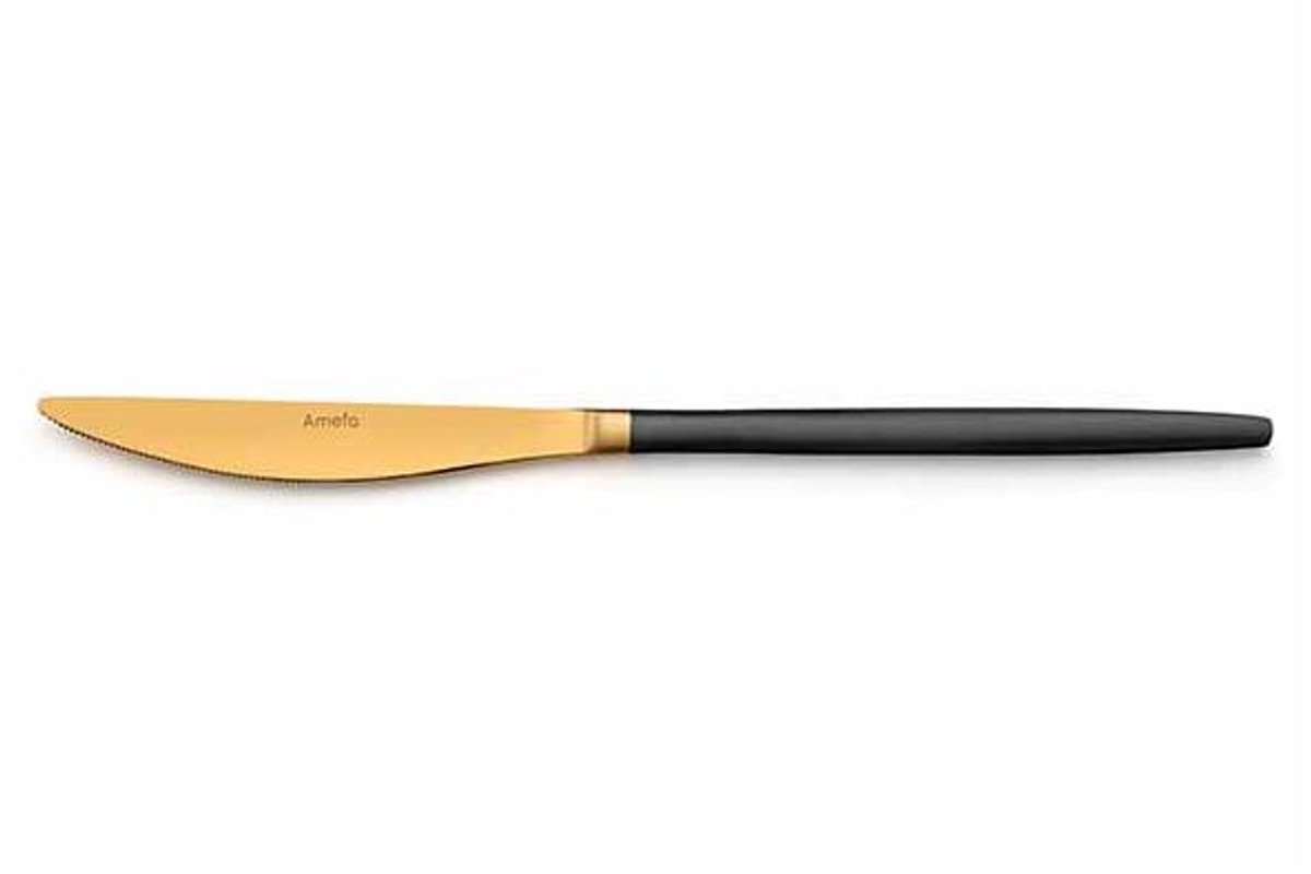 Soprano Black-gold Tafelmes L23cm