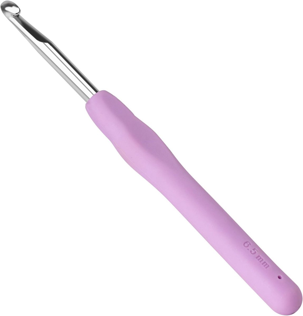 Haaknaalden, ergonomische zachte handgreep van aluminium voor beginners en hobby's om te haken
