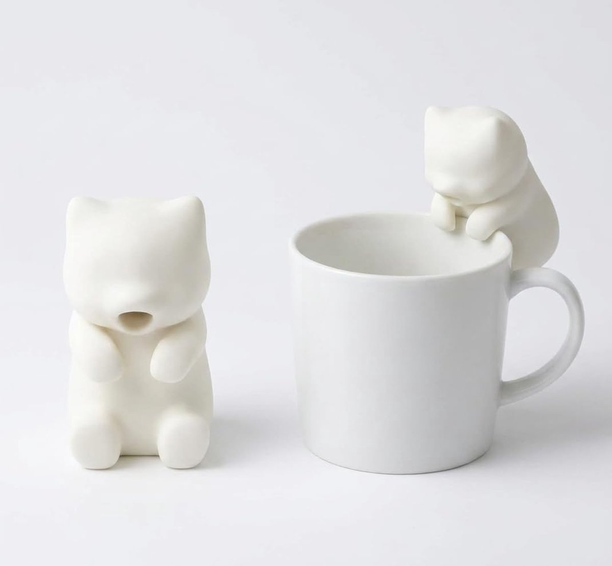 LISM-Mini koelrobot - Katvormige koeler Geschikt voor warme dranken en eten, Geschikt voor koffie, thee en maaltijden.