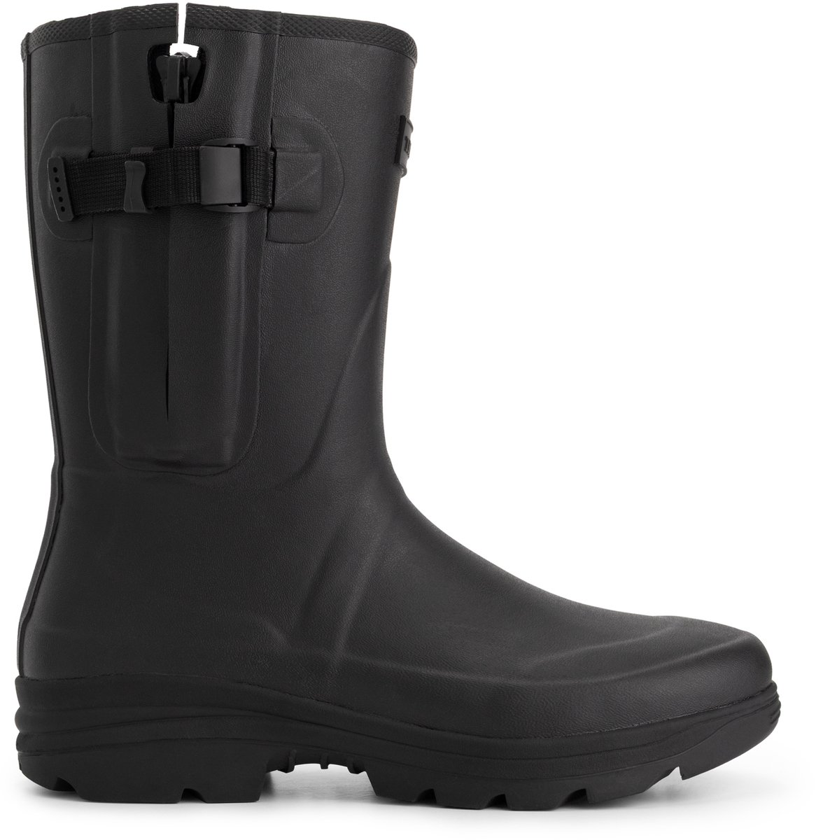 Travelin’ Svaneke Heren Regenlaarzen Rubber boots Zwart