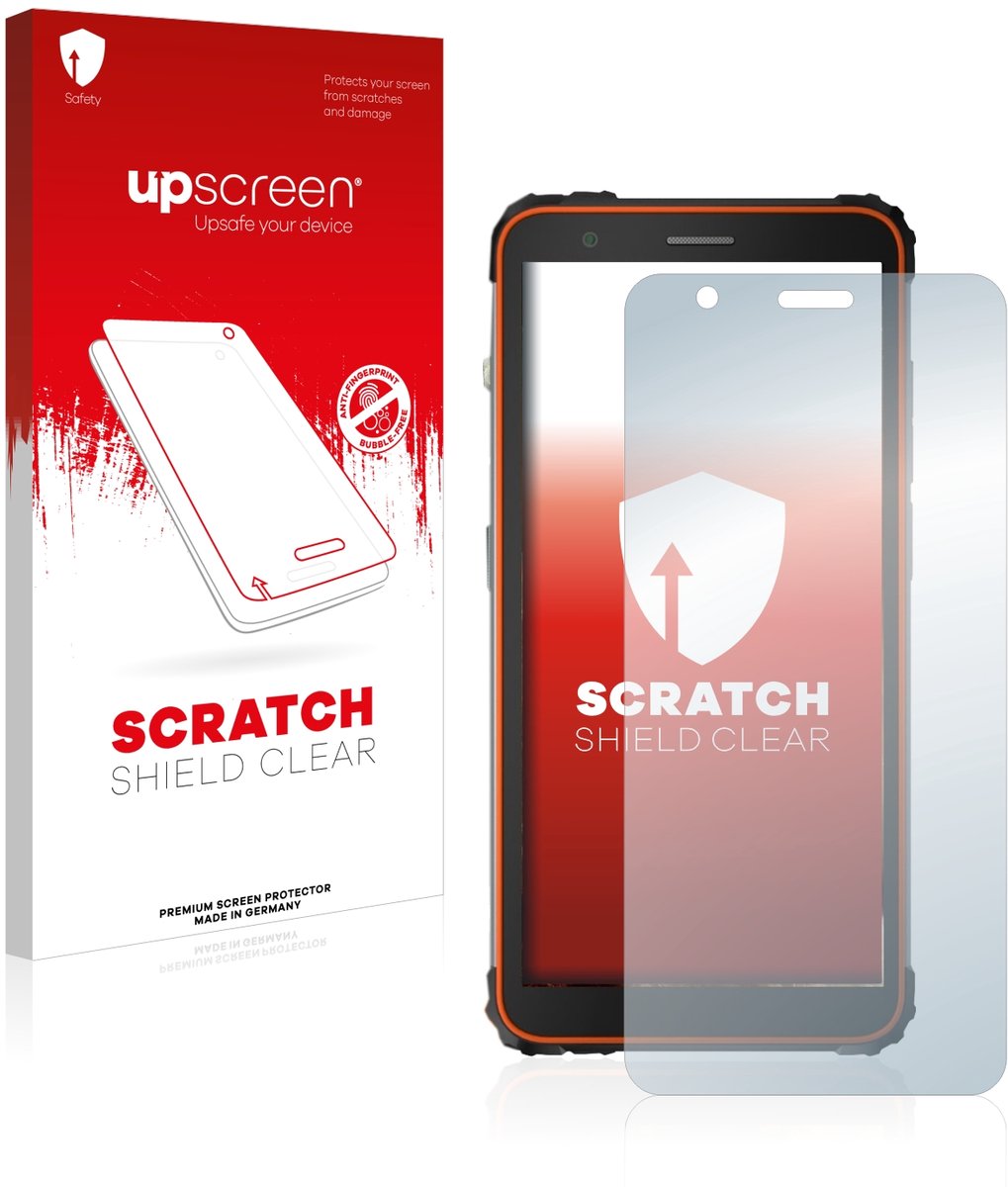 upscreen - Screenprotector voor Blackview BV6600 - Folie Beschermfolie transparant