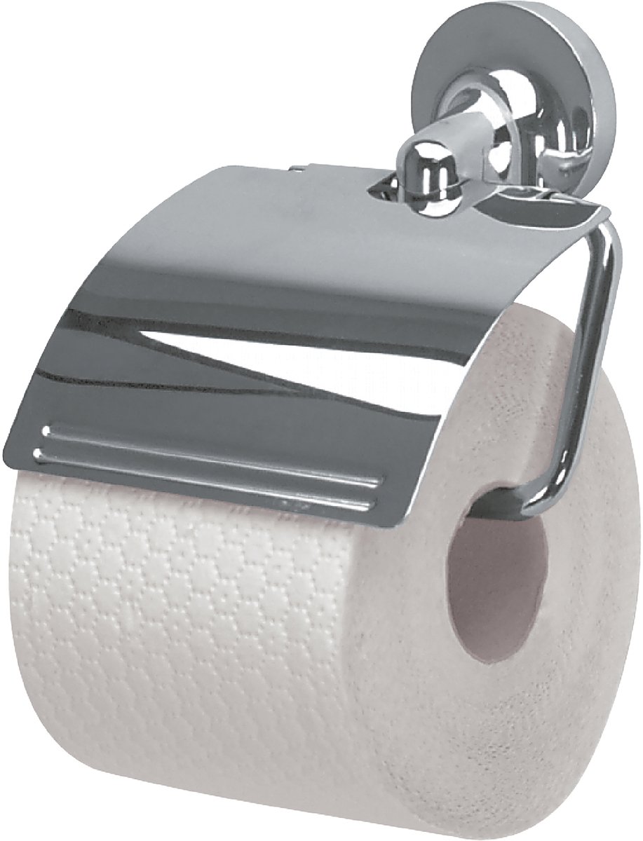 Spirella Toiletrolhouder Grijs – Stalen Toiletpapierhouder voor Wandmontage – Praktische WC Rolhouder 14,5 cm