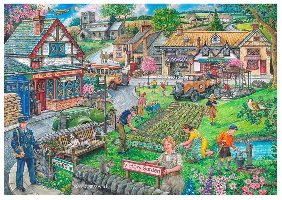 Wartime Green Puzzel 250 XL Stukjes — cadeau in Spellen & Speelgoed - foto 2