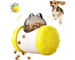 Konijn interactief behandelbal, echte voedselverdeler, helpt bij het reguleren van maag-darmproblemen bij huisdieren, verbetert de spijsvertering en bestrijdt overgewicht, kan gebruikt worden met voedsel of snacks