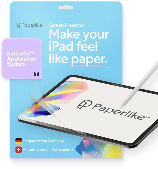 Paperlike 3 screenprotector voor iPad Pro 12.9" (no home button)