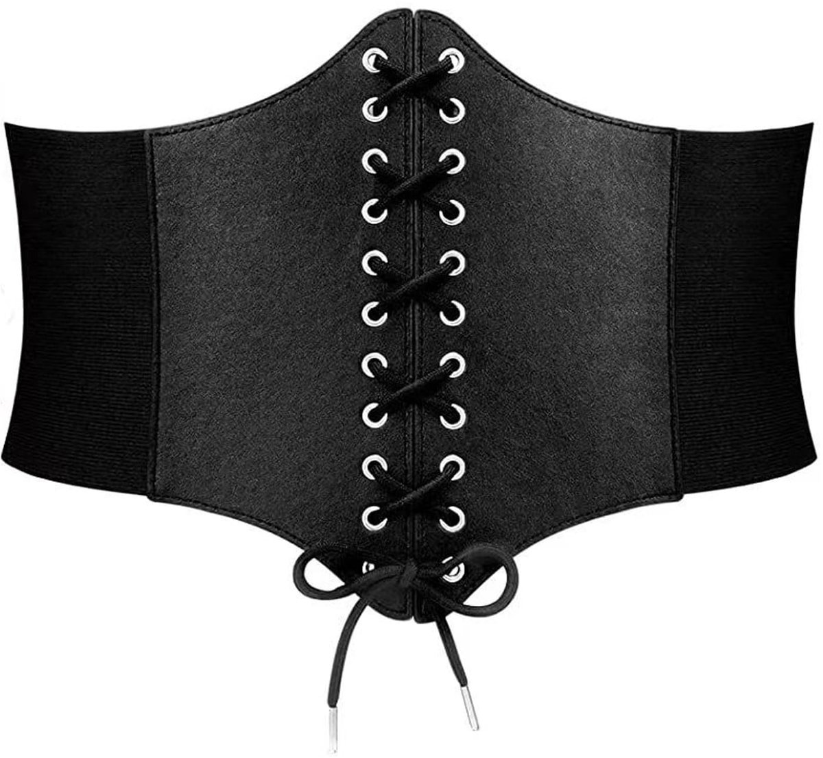 Corset riem, elastische riem voor vrouwen piratenkostuum volwassen vrouwen piratenkorset Catwoman accessoires leren korset riem taille korset voor cosplay piratencatwoman