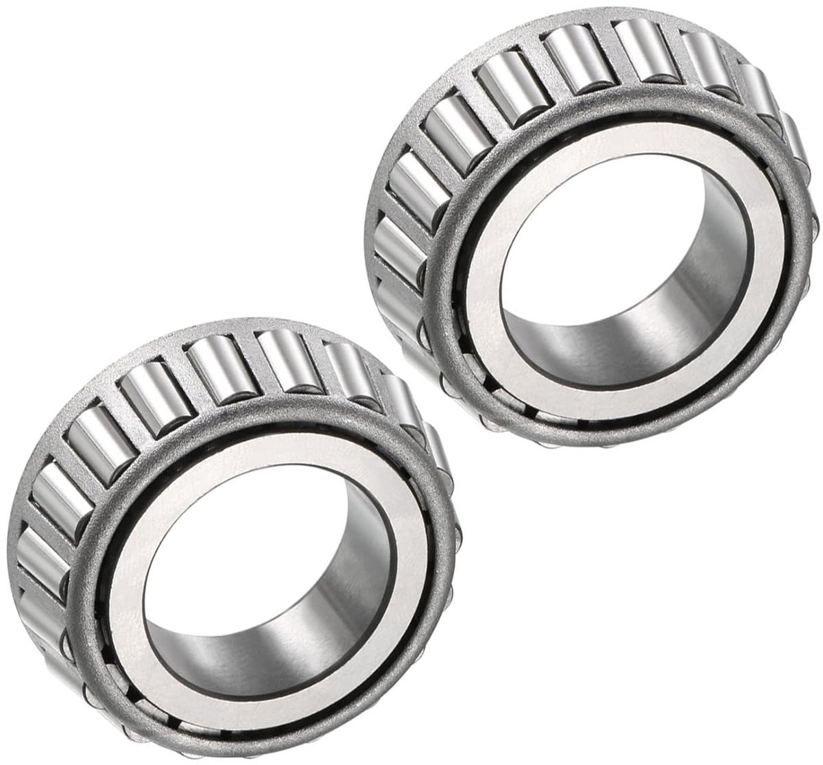 2 stuks L44643 kegellagers - [2 inch x 0,58 inch] chroomstaal enkele kegellagers voor gebruik in transportsystemen