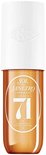 Een flesje Sol de Janeiro Cheirosa 71 parfum mist met witte dop.