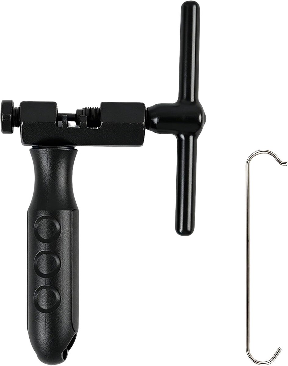 SnelShoppen - Professionele Kettingklinknagel Gereedschapset voor Fietskettingen, 6-12-voudig & Singlespeed, Ergonomische Handgreep, Inclusief Reserve