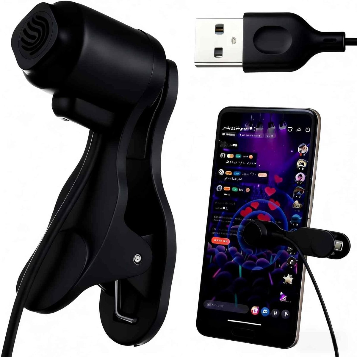Automatische smartphone-scherm clicker met nauwkeurige kliktechnologie voor gaming, live streams en online winkelen, snelle reactie en continu typen