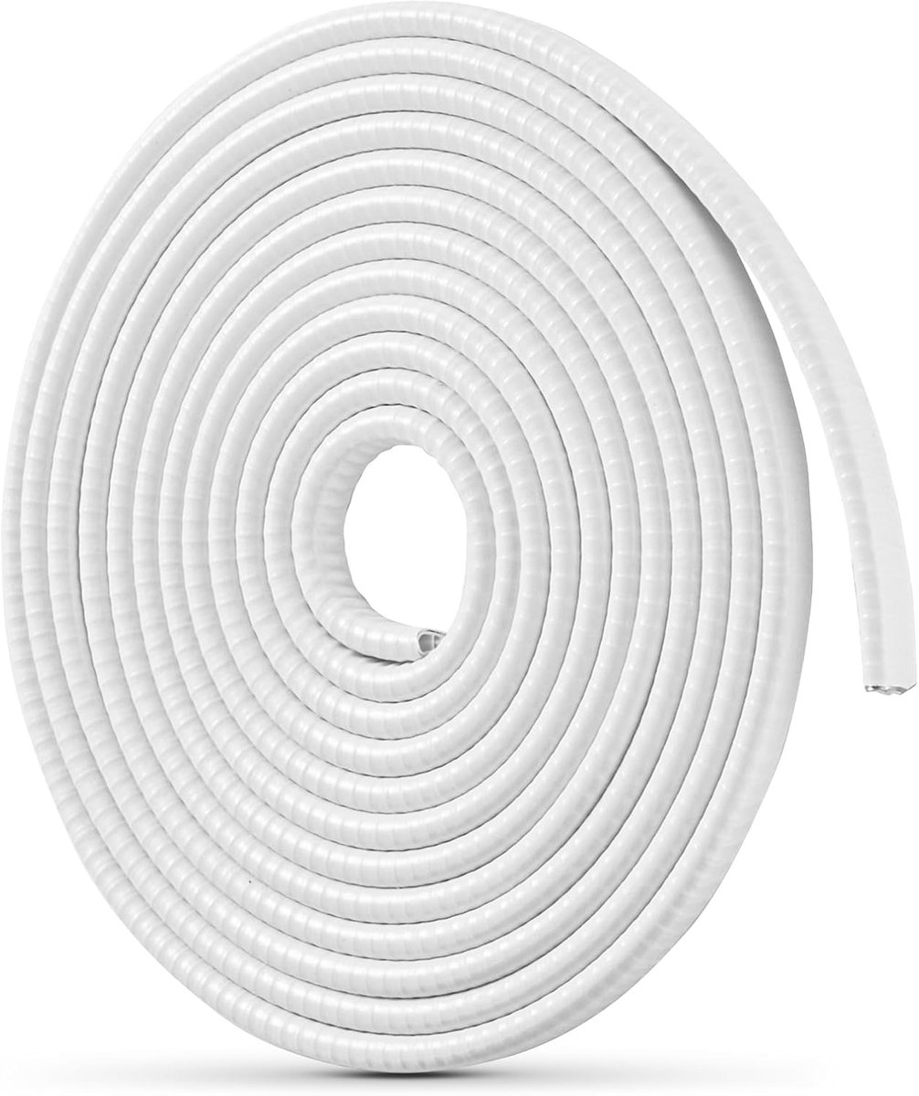 SnelShoppen - 10M Auto Deur Bescherming, Rubber Sealing Edge Bescherming, U-Vormige Deurrand Rubberen Profiel, Geschikt voor SUV's en Meeste Auto's (W