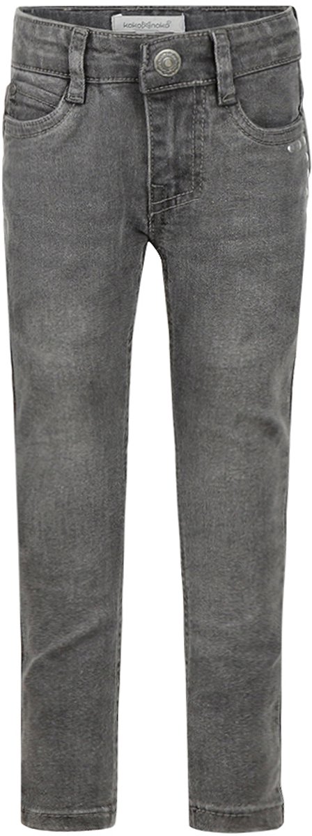 Koko Noko Meisjes Skinny Fit Jeans - Denim dark grey