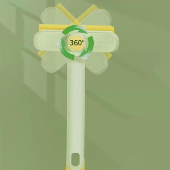 Voegenborstel - Hoekgereedschap Reiniger - Smal Reinigen - 360 Graden Draaibaar - 26.5 cm - Groen — afbeelding 3