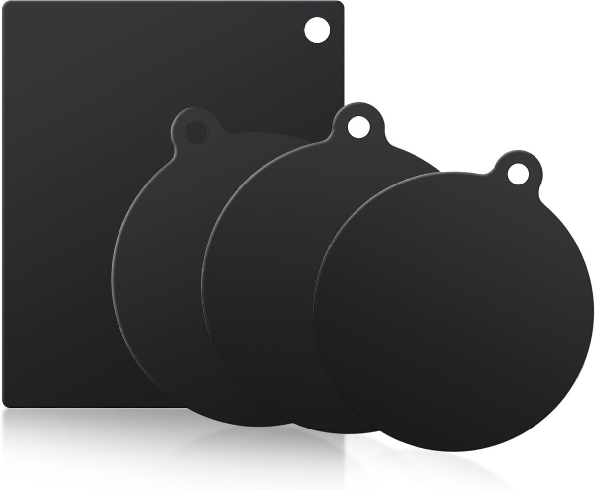 SnelShoppen - 4 x Inductie Beschermmatten, Siliconen Inductiekookplaat Bescherming, Hittebestendig tot 260 °C, Universele Dekplaat, Zwart, Keuken Acce