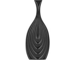 THAPSUS - Decoratieve vaas - Zwart - Keramiek
