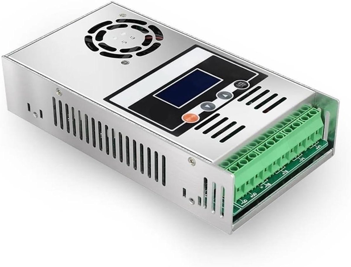 Zonne Laadregelaar - MPPT Controller - Energie Opladen - Automatische Systeemherkenning - 40A - Grijs