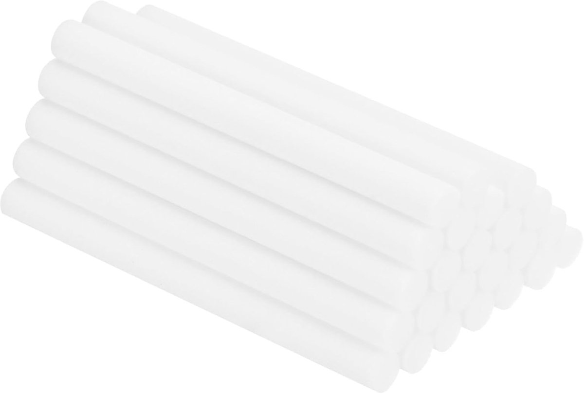 SnelShoppen - Pack van 24 Katoenen Humidifier Swabs 7x80mm Vervangingsfilters Refill Sticks voor Diffuser en Luchtbevochtiger