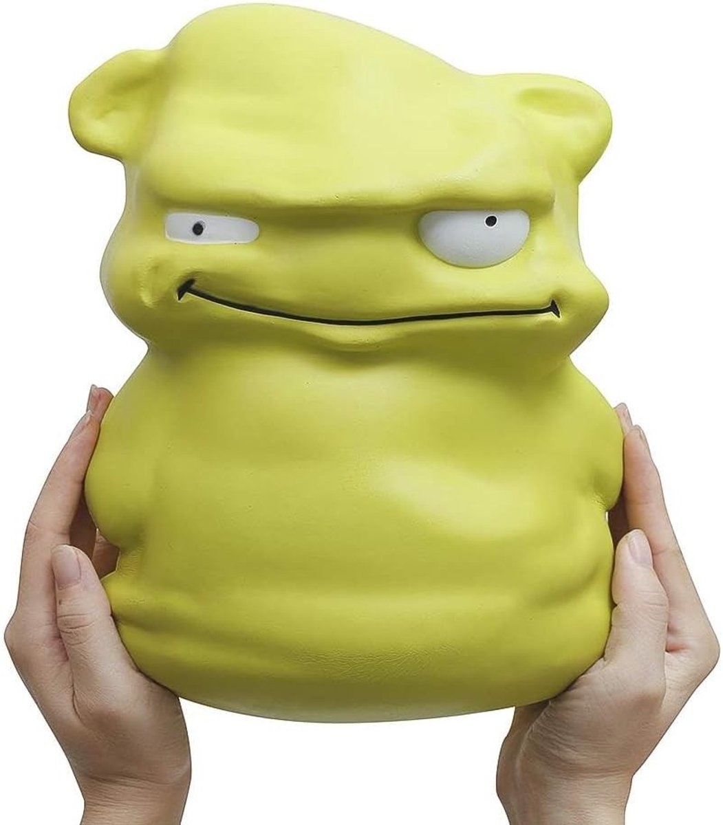 Jumbo Squishies Groene Monster Kawaii - Zachte, Langzaam Stijgende, Geurige Stressverlichter voor Kinderen en Volwassenen