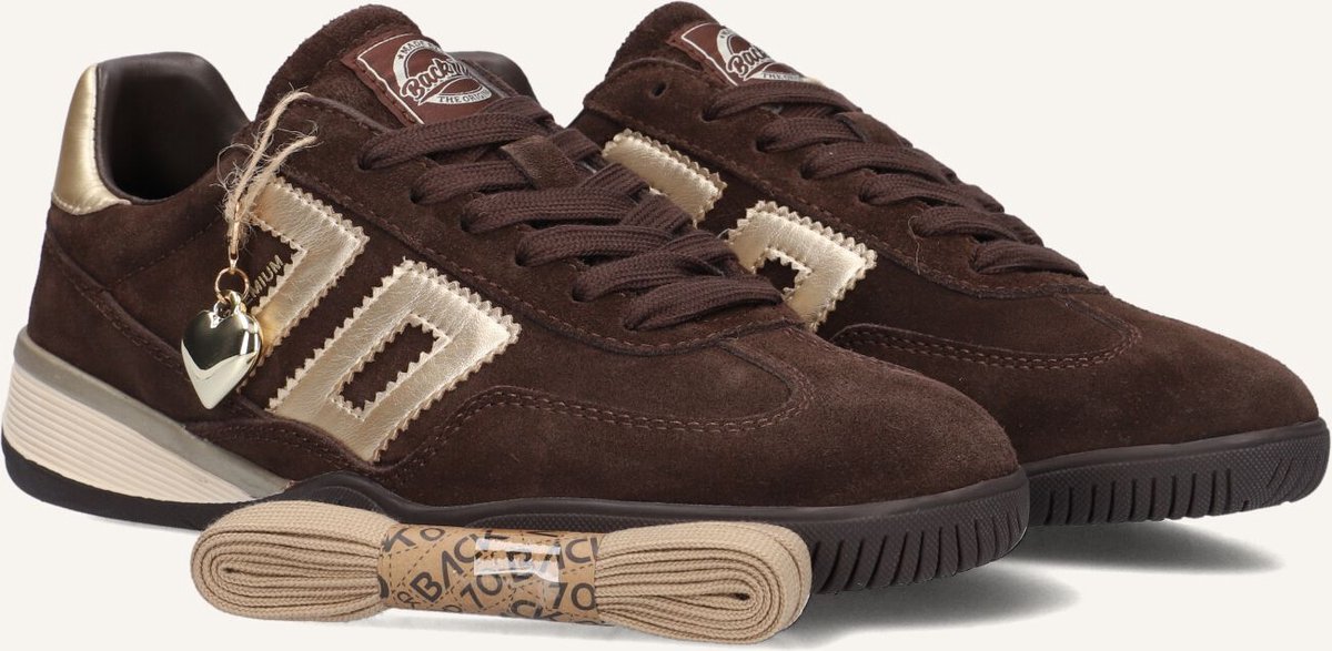 BACK70 Fireball Sneakers - Suède - Dames - Bruin - Maat 42