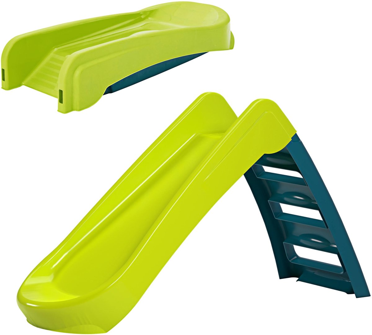 Omgoods- Glijbaan Opvouwbaar - Glijbaan Voor Peuters - Glijbaan Binnen/Buiten - Glijbaan Tot 30 kg - Veilig Speelplezier - Sterk Plastic - Speelglijbaan