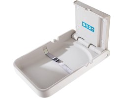 modunful Verticaal Luierstation met Veiligheidsriem, Wandcommode