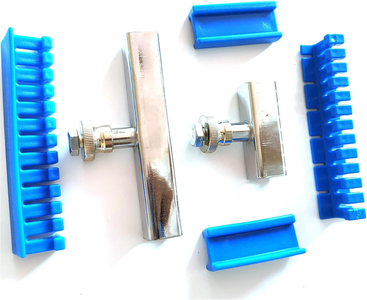 Dent repair tool kit - 6 nylon puller tabs - multifunctioneel - snel en eenvoudig deuken verwijderen - ShopVlot