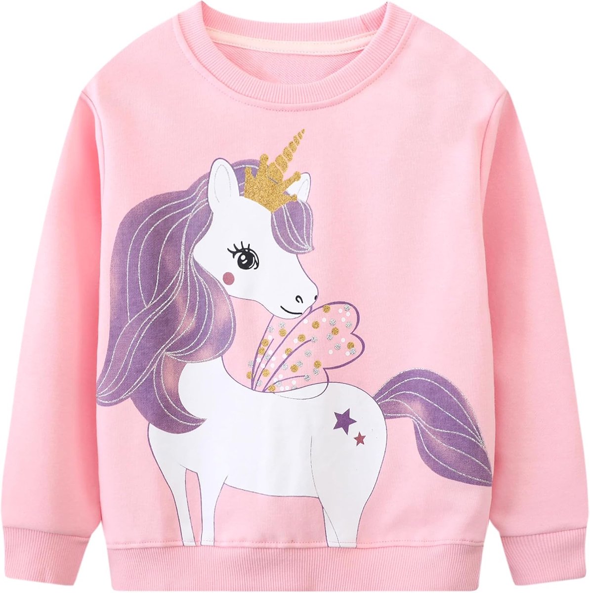 Sweatshirt Meisjes 100 katoen Meisjes Sweaters Casual Jumper voor