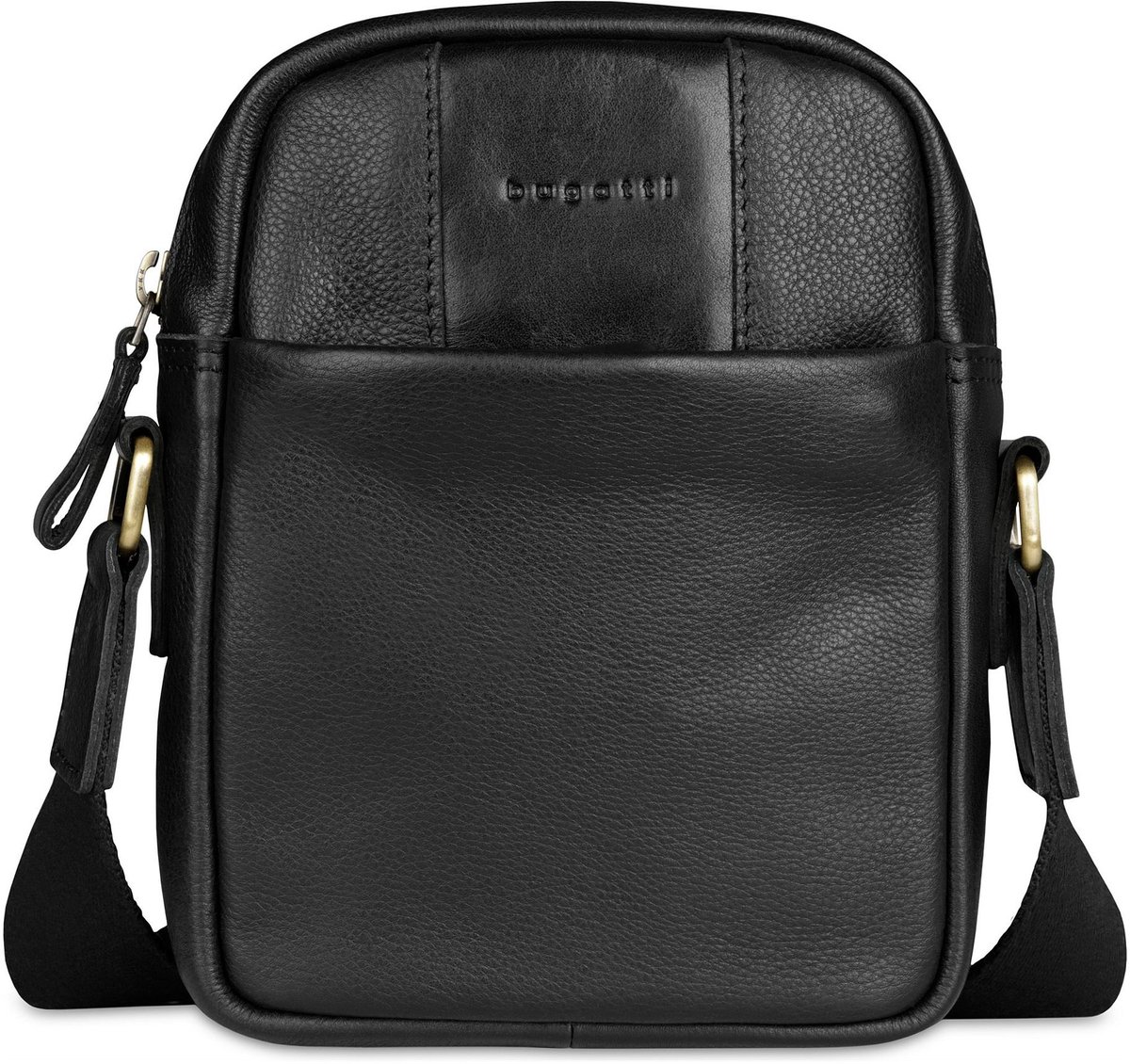 bugatti schoudertas Ryan Crossbody Bag Black zwart