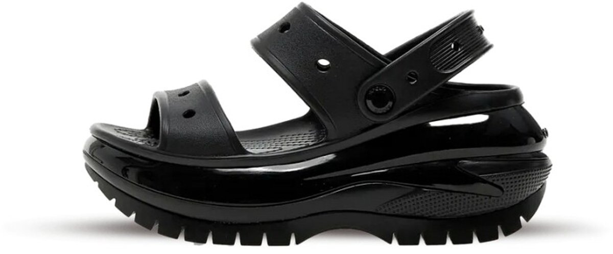 Crocs Mega Crush Sandal 'Black' - Maat 46-47