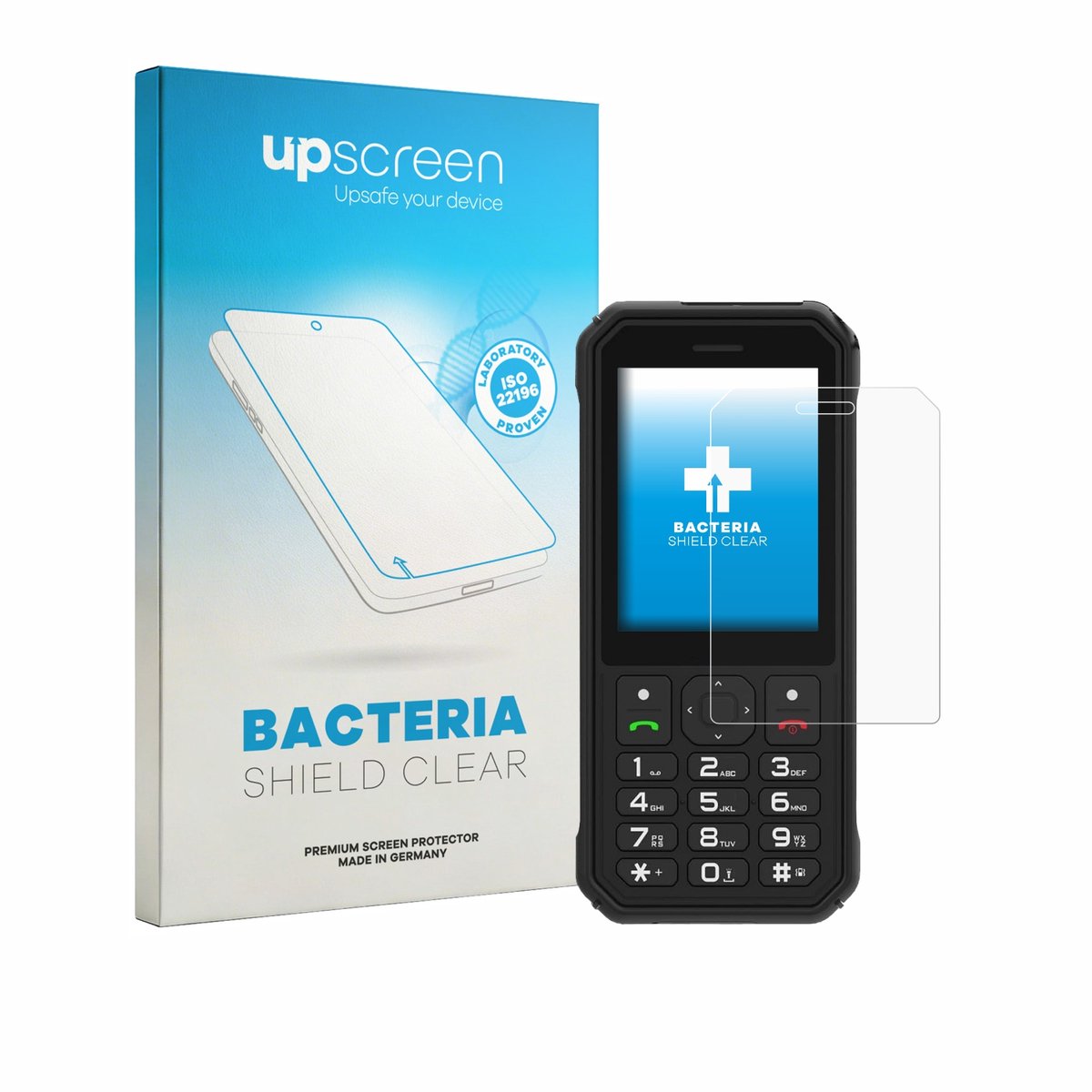 upscreen - Screenprotector voor AGM M11 - Folie Beschermfolie transparant antibacterieel